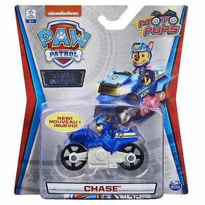 Paw Patrol True Metal 1-pack Chase Moto Pups