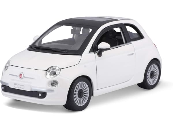 BBURAGO 18-22106, Modellpersonbil, Förmonterad, 1:24, FIAT 500, Metall, Plast, 3 År