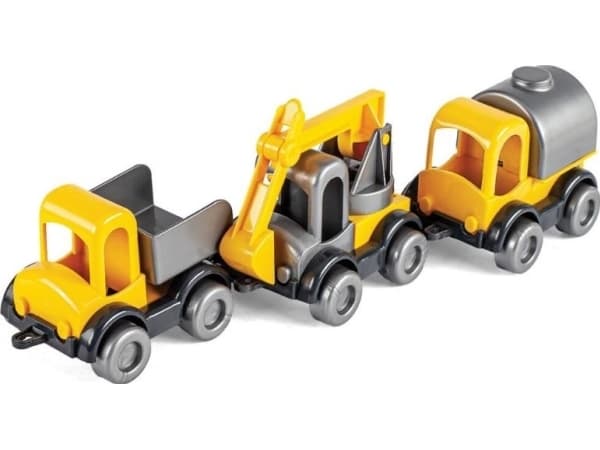 Wader KID CARS KIT CONSTRUCTION VEHICLES WADER 60021
