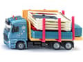 Miniatyrbild 1 av 2: Siku Prefab house transporter, Tung lastbilsmodell, Förmonterad, 1:50, Alla, Metall, Plast, 3 År