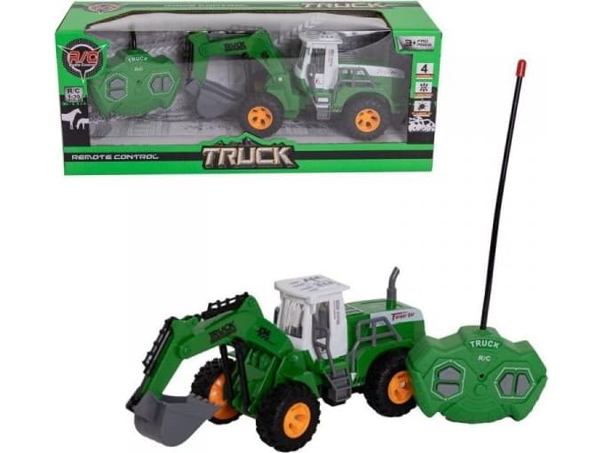 Askato Traktor with a battery powered RC excavator