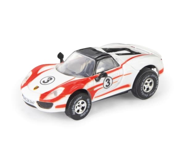 Darda Porsche 918 Spyder, Sportssykkel, 5 år, Plast, Rød, Hvit