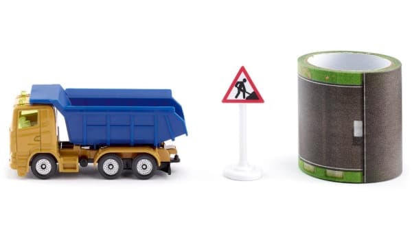 Siku 1600, Dumper, 3 år, Metall, Plast, Blå, Gull