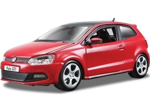 Bburago VW Polo GTI Mark 5 Red 1:24 BBURAGO