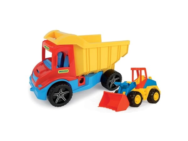 Wader Multi truck med grävmaskin