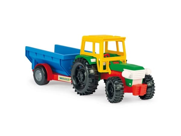Vadetraktor med henger