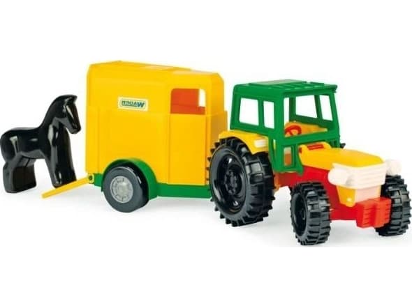Vadetraktor med henger