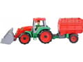 Miniatyrbilde 1 av 3: Lena TRUXX-traktor med høanhænger