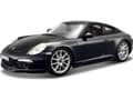 Miniatyrbilde 1 av 2: Bburago Porsche 911 Carrera S Sort 1:24 BBURAGO