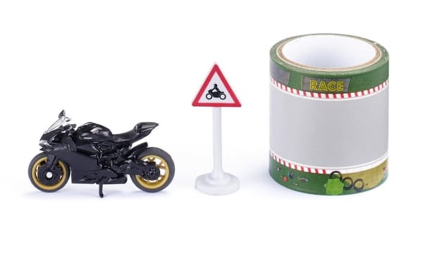 Siku 1601, motorcykel, 3 år, metall, plast, mångfärgad