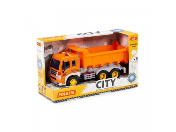 Polesie AUTO CIEZAR TIPPING DZ/SW P/B 32X18X12 POM WADE