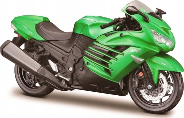 MAISTO MAISTO 39197 Kawasaki Ninja 1/12 hopfällbar motorcykel p12