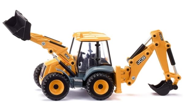 SUPER JCB 4CX traktorgraver (gul/svart)