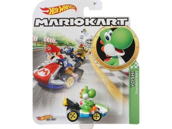 Hot Wheels Basic vehicle Mario Kart Yoshi