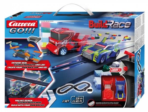 Carrera Build ''n Race, Bil, 6 år, Flerfarget