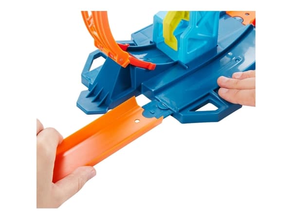 Hot Wheels Track Builder GLC90, Ajoneuvo ja ratasetti, 4 vuosi/vuosia, Muovi, Monivärinen