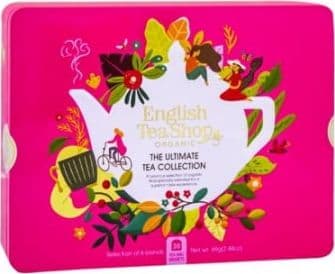 English Tea Sho  herbatek The Ultimate Tea Collection w ozdobnej puszce BIO 69 g