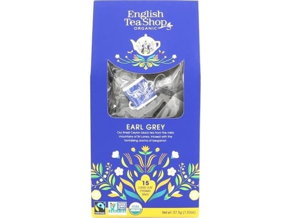 English Tea English Tea Shop, Herbata Earl Grey, 15 piramidek
