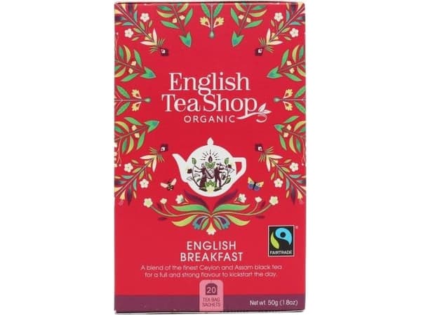 English Tea Sho Herbata English Breakfast (20x2,5) BIO 50 g