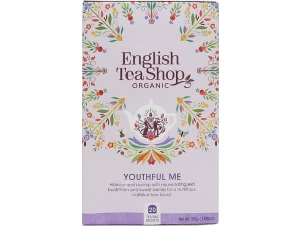 English Tea Sho Herbatka ziołowa Youthful Me (20x1,5) BIO 30 g