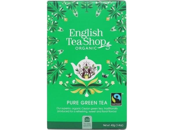 English Tea Sho Herbata zielona (20x2) BIO 40 g