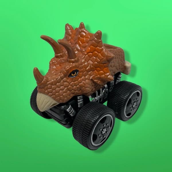 Lekebil med forskjellige dinosaurer t-rex triceratops carnotaurus | CDON