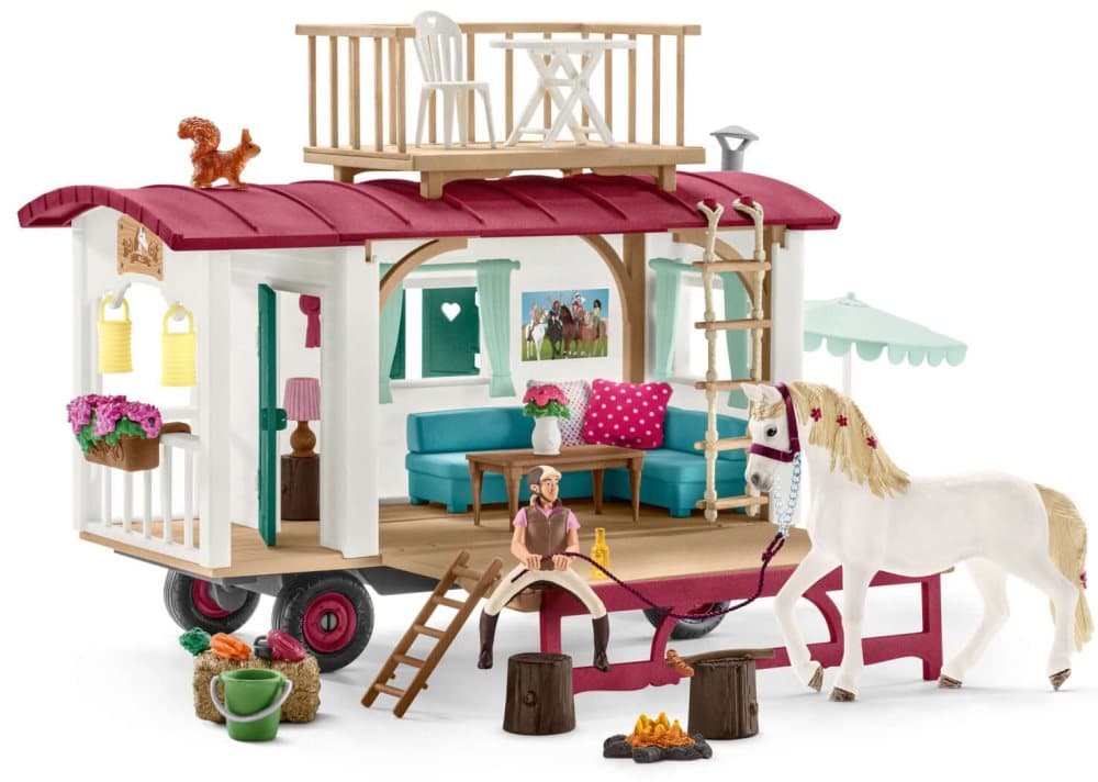 Schleich Horse Club Ridklubbens Härliga Husvagn 42415