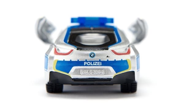 Siku BMW i8 Police, Modellbil, polisbil, Förmonterad, 1:50, BMW i8, Alla, Metall, Plast