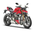 Miniatyrbilde 1 av 2: Maisto Model Ducati Super Naked V4 Motorsykkel med stativ