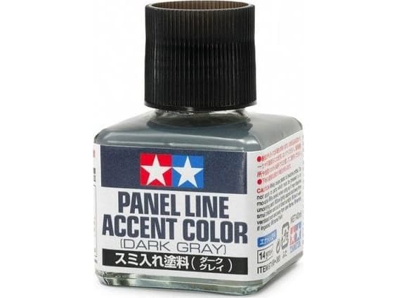 Tamiya Modeling paint Panel Line Accent dark gray