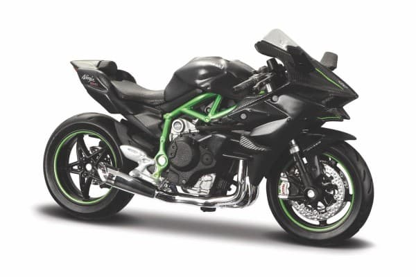 MAISTO 39300 KAWASAKI NINJA H2 R MED STATIV 1/18