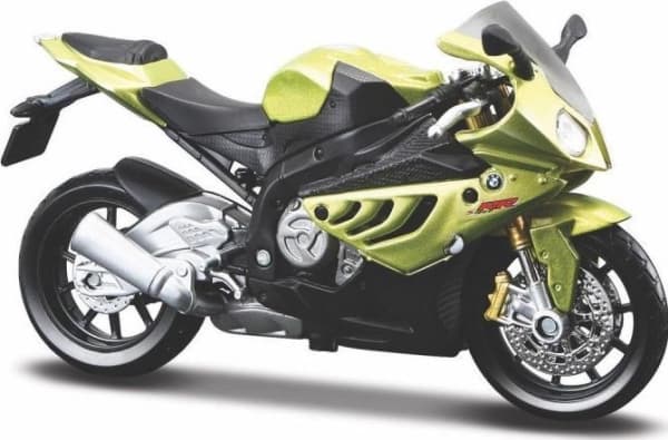 Maisto MI 39300-15 Moottori BMW S 1000 RR 1:18 jalustalla varustettuna