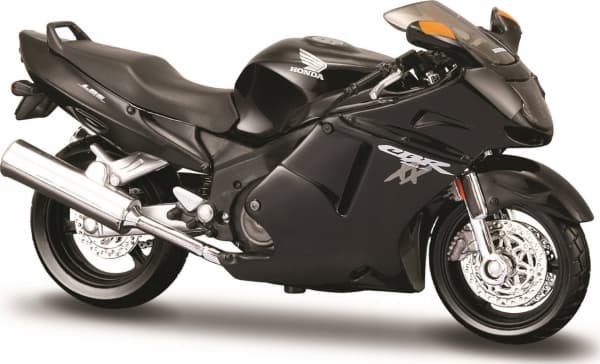 Mat Modell Honda CBR1100XX motorsykkel med 1/18 stativ