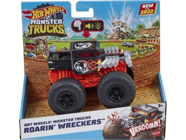 Hot Wheels Monster Trucks HDX61, Monster truck, 3 vuosi/vuosia, LR44, Muovi, Metalli, Monivärinen