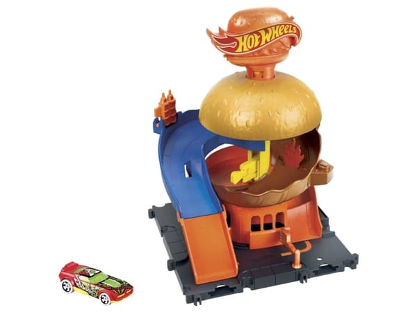 Mattel Hot Wheels City mały z autkiem HDR26