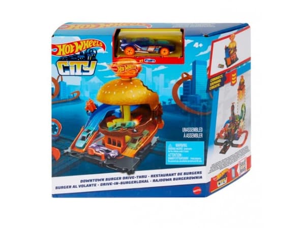Mattel Hot Wheels City mały z autkiem HDR26