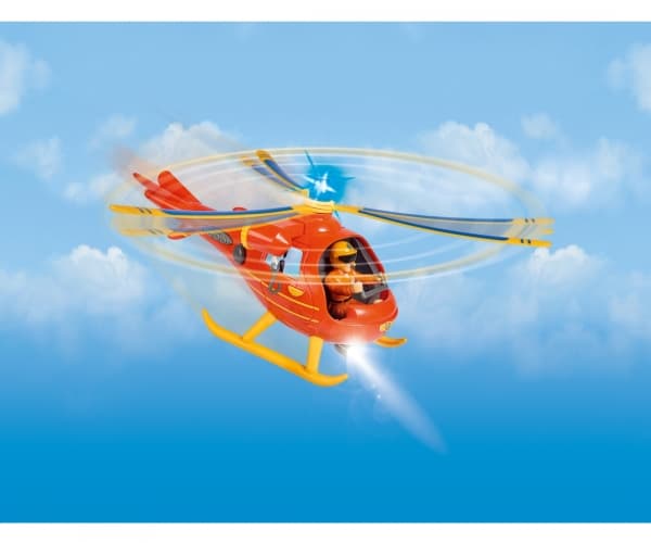Simba Toys 109252510, Helikopter, Fireman Sam, 3 år, Oransje