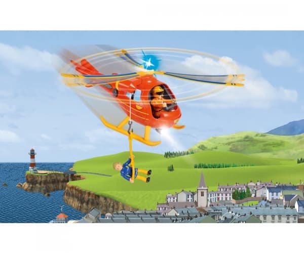 Simba Toys 109252510, Helikopter, Fireman Sam, 3 år, Oransje