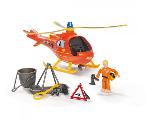 Simba Toys 109252510, Helikopter, Fireman Sam, 3 År, Orange