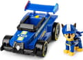 Miniatyrbild 3 av 3: Paw Patrol - Redo, kör, rädda, Chases Race &amp; Go Deluxe basfordon , Lekfordon