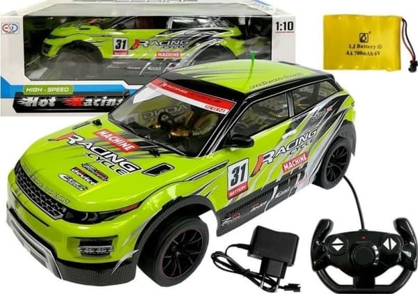 Lean Sport Fjernkontroll Bil R/C Off-Road Grønn 1:10