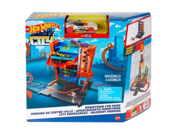 Mattel Hot Wheels City small set with the HDR28 car
