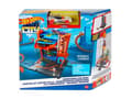 Miniatyrbilde 2 av 2: Mattel Hot Wheels City small set with the HDR28 car