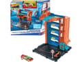 Miniatyrbilde 1 av 2: Mattel Hot Wheels City small set with the HDR28 car