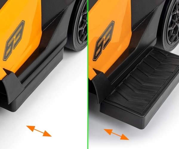Kjøretøy med håndtak LAMBORGHINI ESSENZA SC V12 oransje Orange Milly Mally