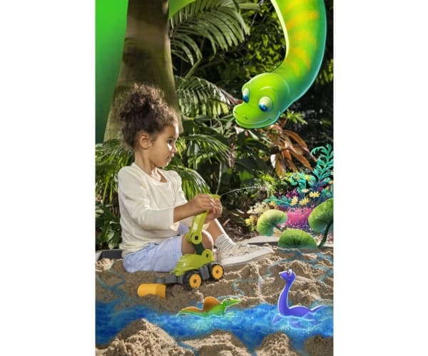 BIG PW Mini Dino Diplodocus, Digger, 2 år, Sort, Grønn, Oransje