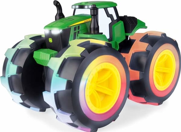 TOMY John Deere Mega traktorin hehkuvat renkaat 46644