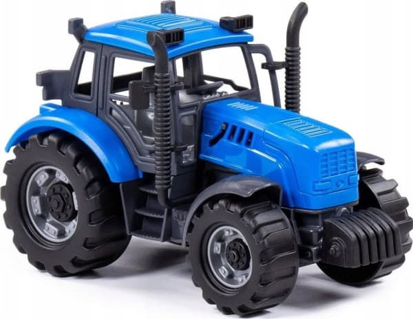 Polesie Polesie 91215 Traktor "Progress" tröghet blå i låda