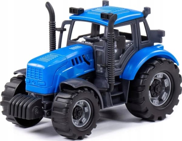 Polesie Polesie 91215 Traktor "Progress" tröghet blå i låda