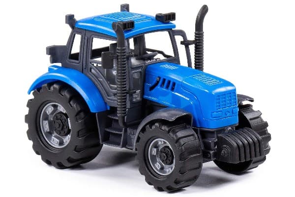 Polesie Polesie 91215 Traktor "Progress" tröghet blå i låda